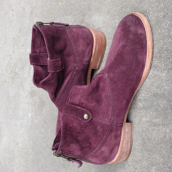 (T10)Johnston and Murphy suede booties - Picture 5 of 9